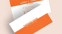 Downloadable Blank Business Card Template