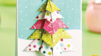 3D Christmas Tree Card Template