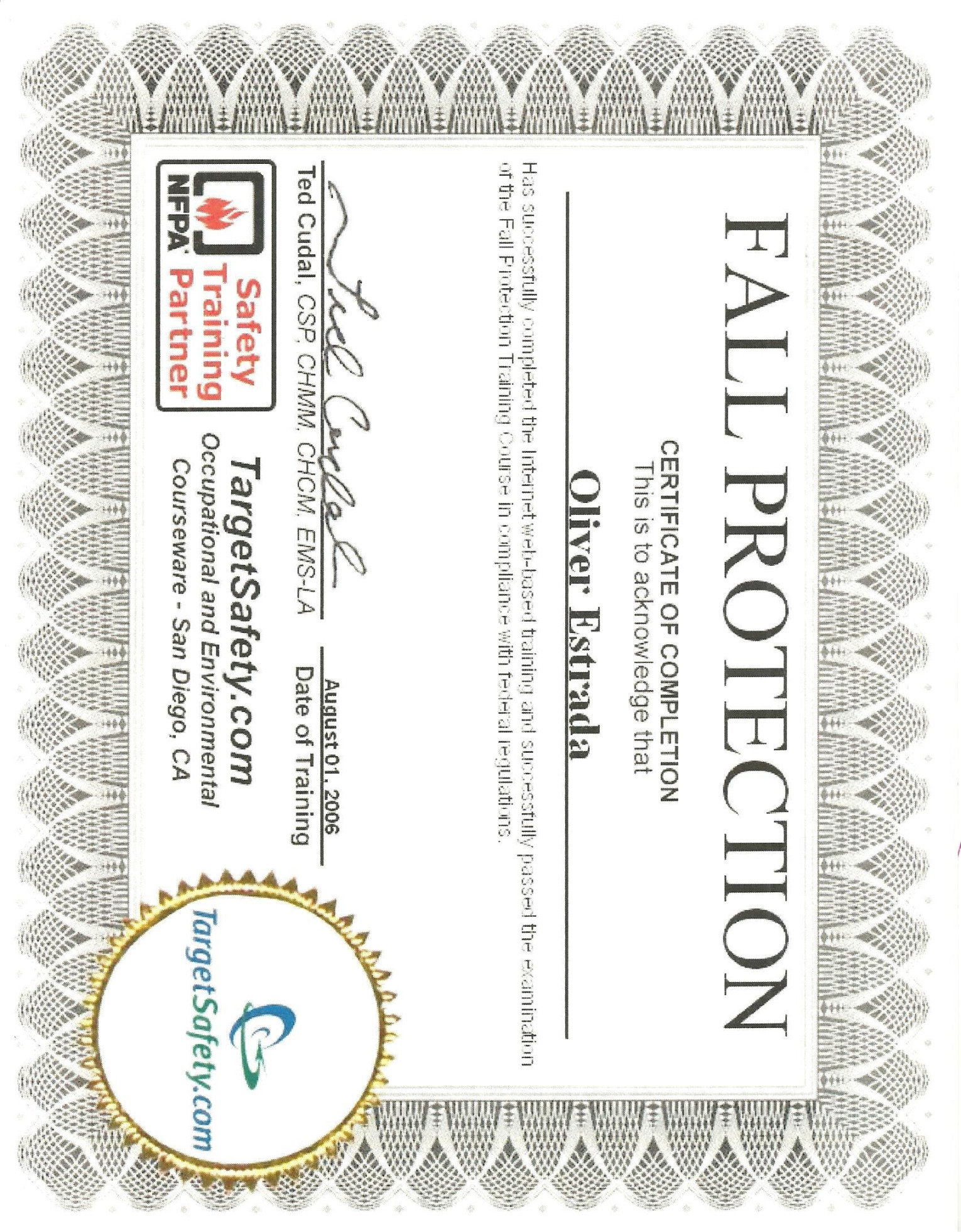 Fall Protection Certification OSHA Fall Protection Training, fall