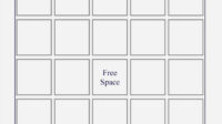 Blank Bingo Card Template For Microsoft Word