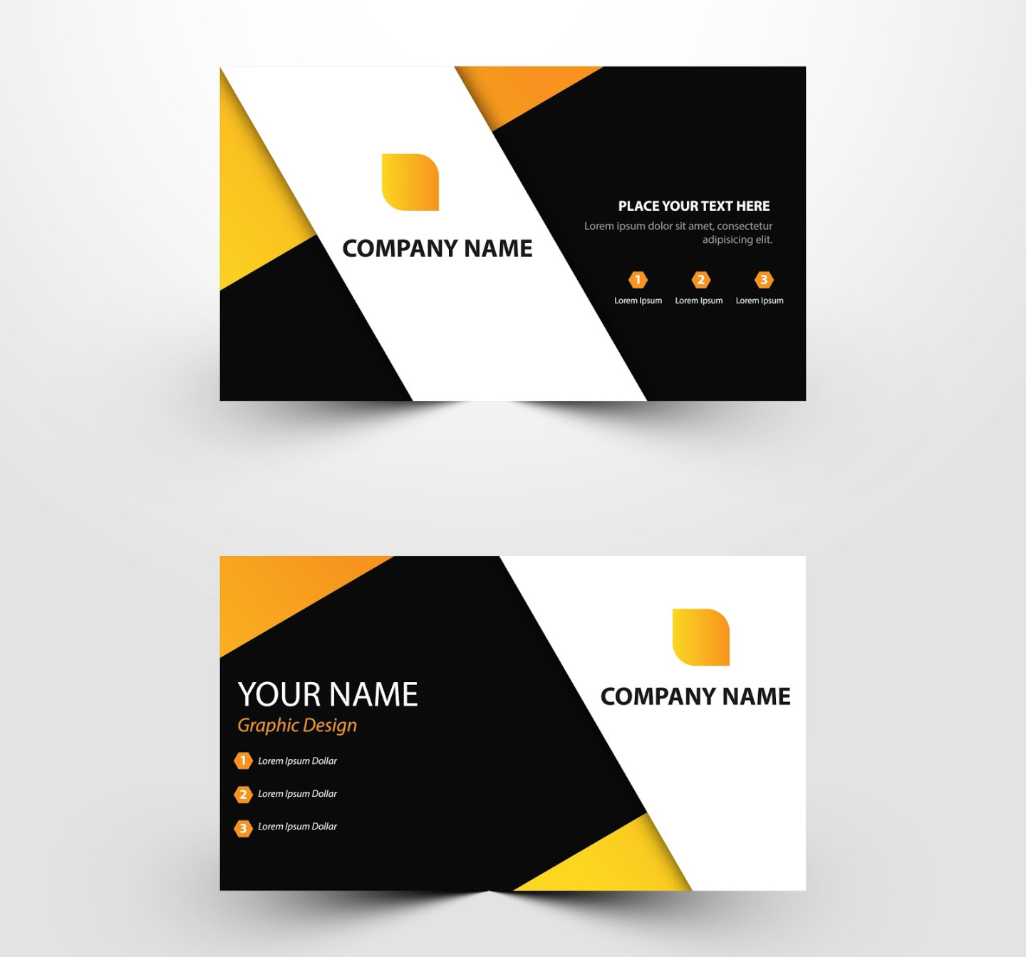 Complimentary Download: Professional Business Card Templates In PSD Format