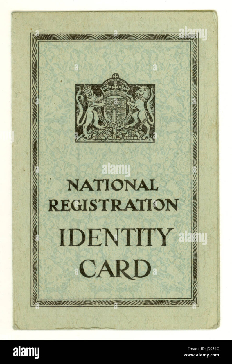 Identity card hi-res stock photography and images - Alamy