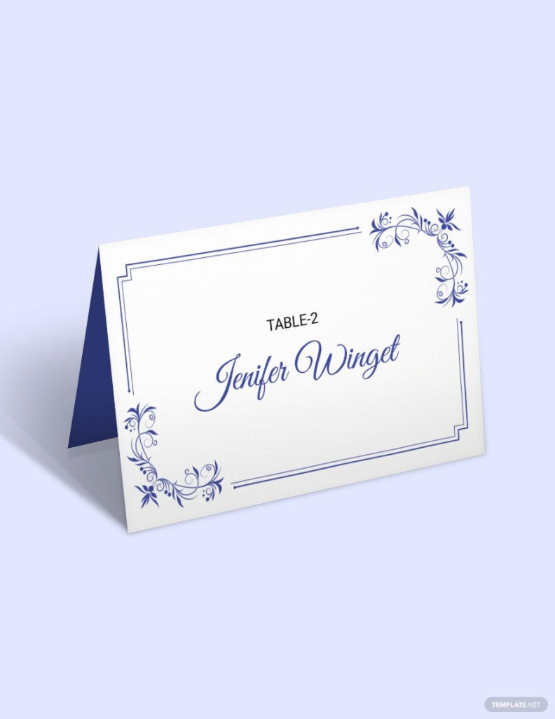 Place Card Templates in Apple Pages, Imac - FREE Download