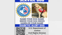 !Service Dog Certification!