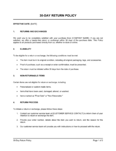 30-day-return-policy-template