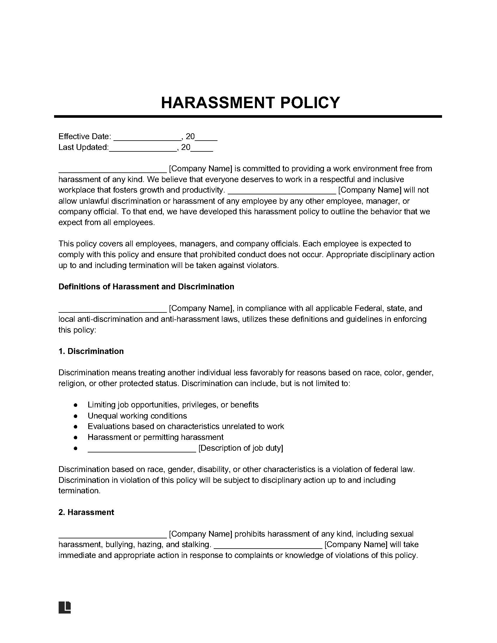anti-discrimination-and-harassment-policy-template