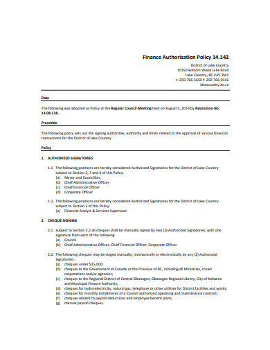 authorization-and-supervision-policy-template
