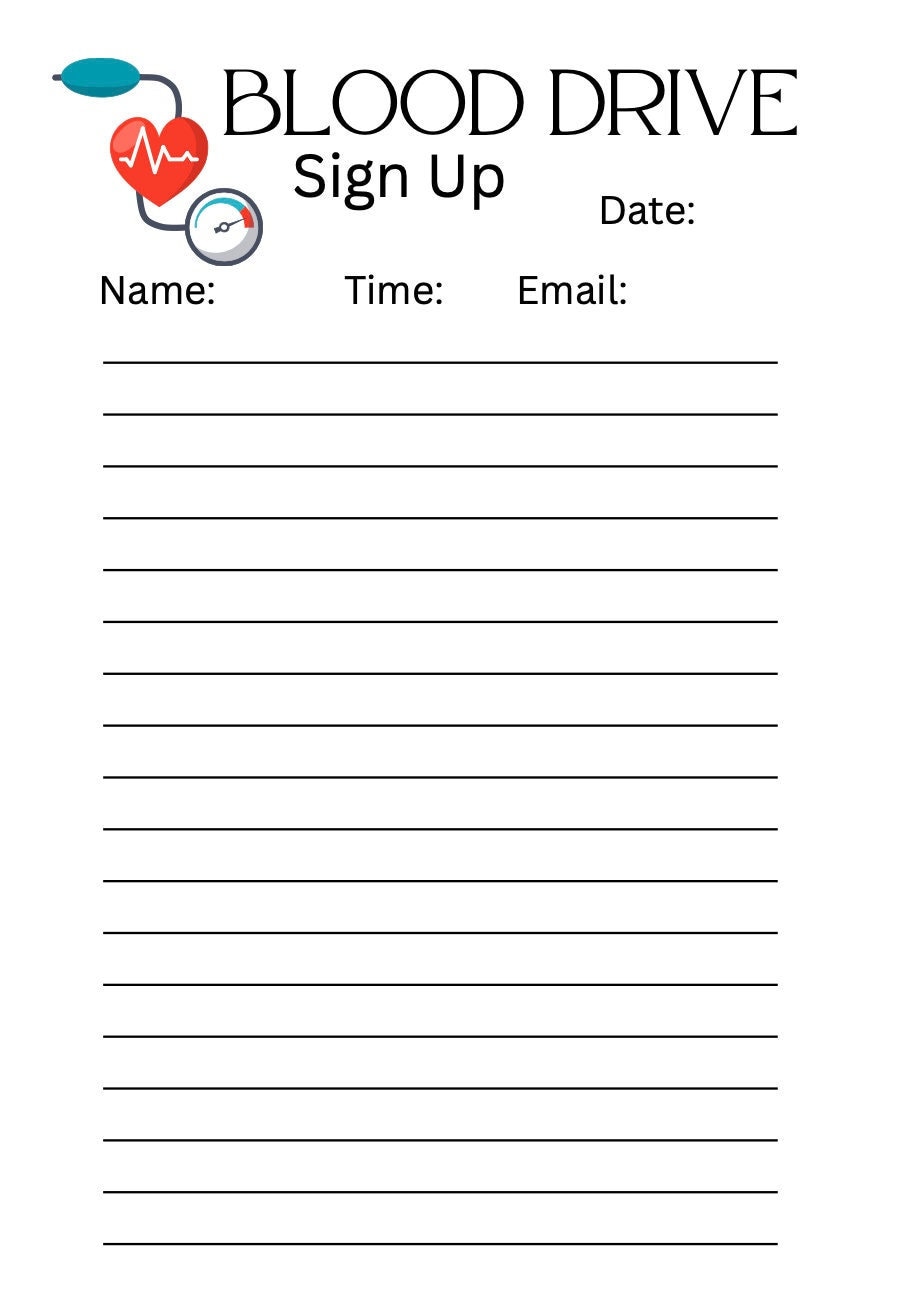 blood-drive-sign-up-sheet-template