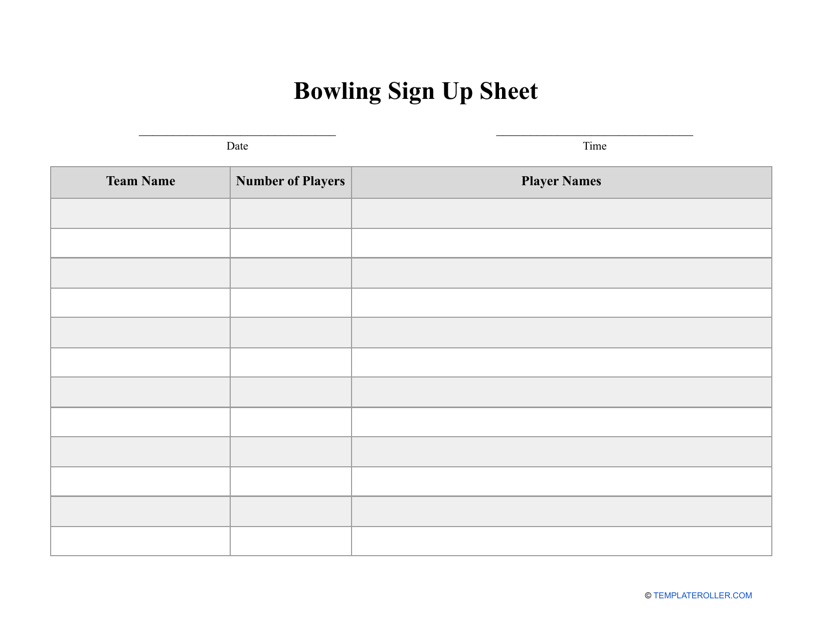 bowling-sign-up-sheet-template