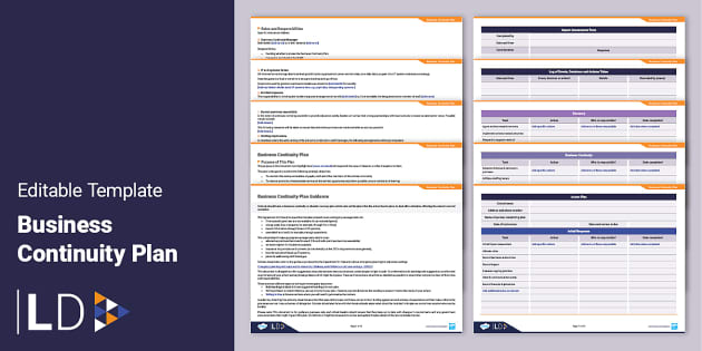 business-continuity-policy-template-uk