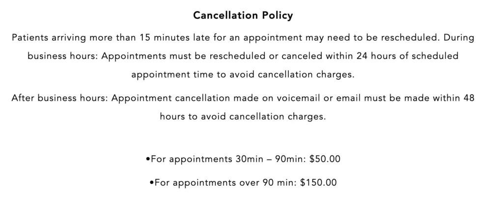 cancellation-policy-template-doctors-office