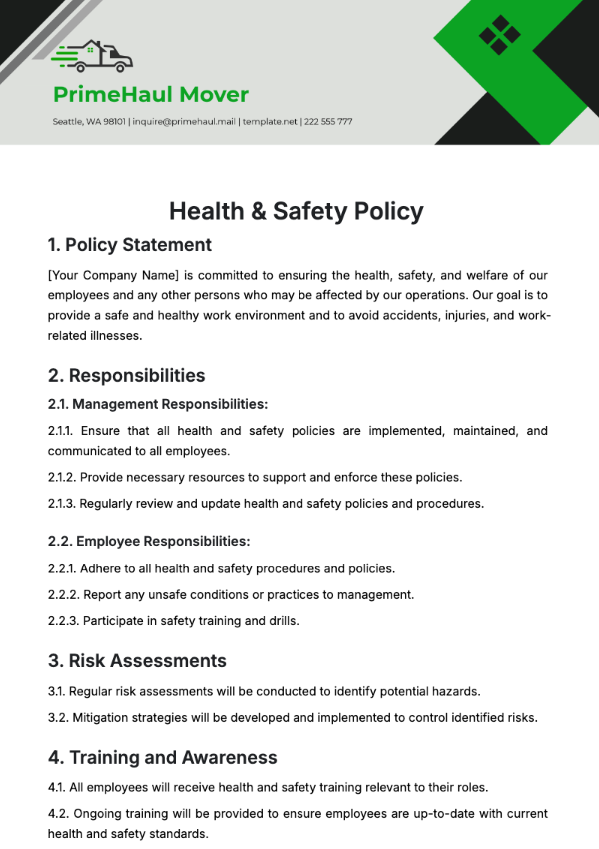 catering-health-and-safety-policy-template
