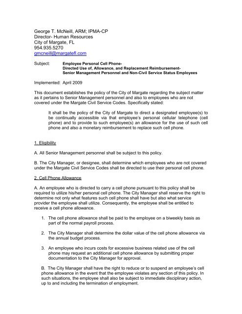 cell-phone-reimbursement-policy-template
