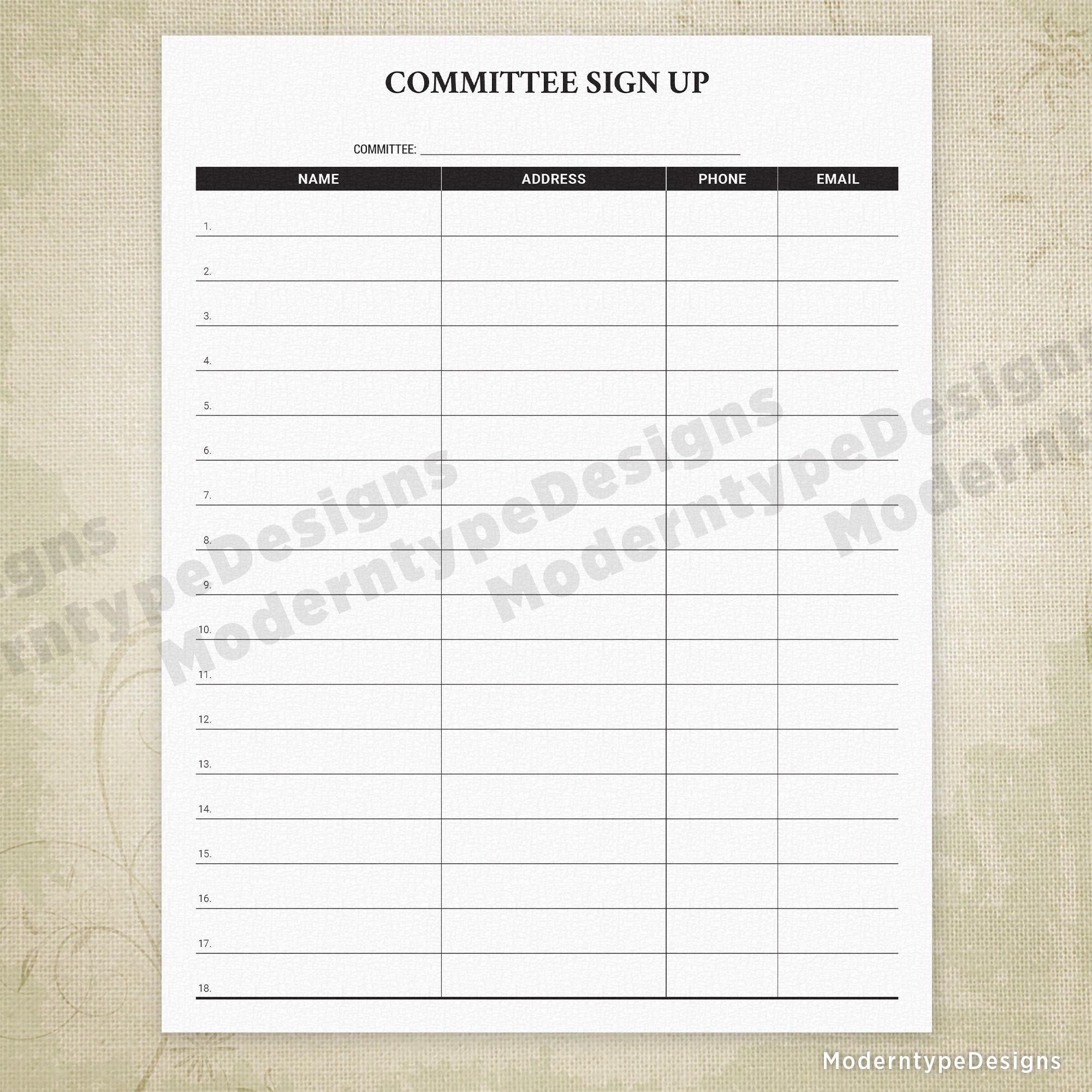 committee-sign-up-sheet-template