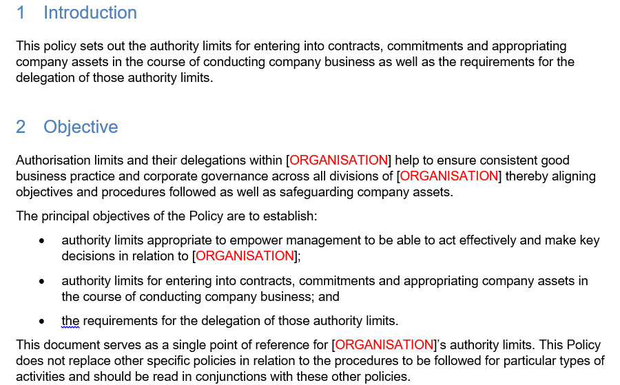delegation-of-authority-policy-template