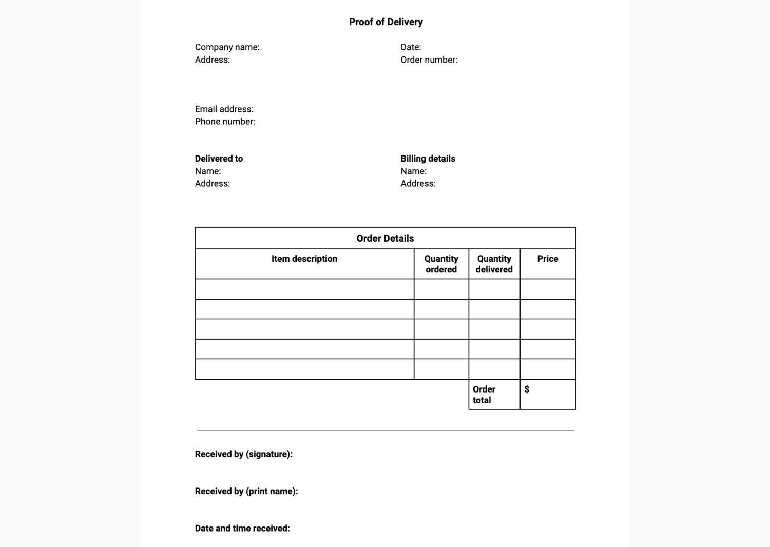 delivery-sign-off-sheet-template