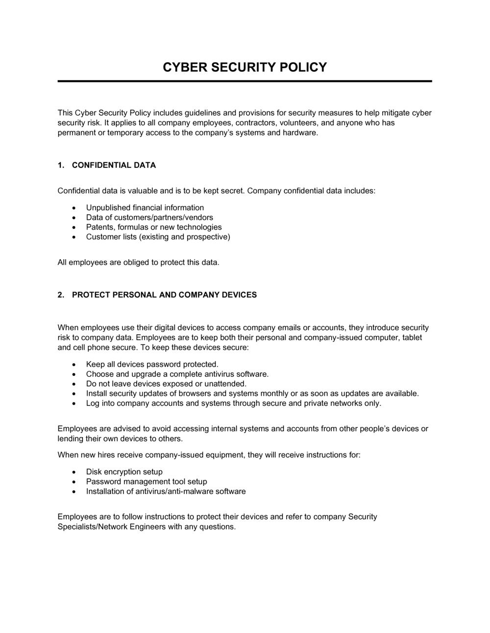 free-cyber-security-policy-template
