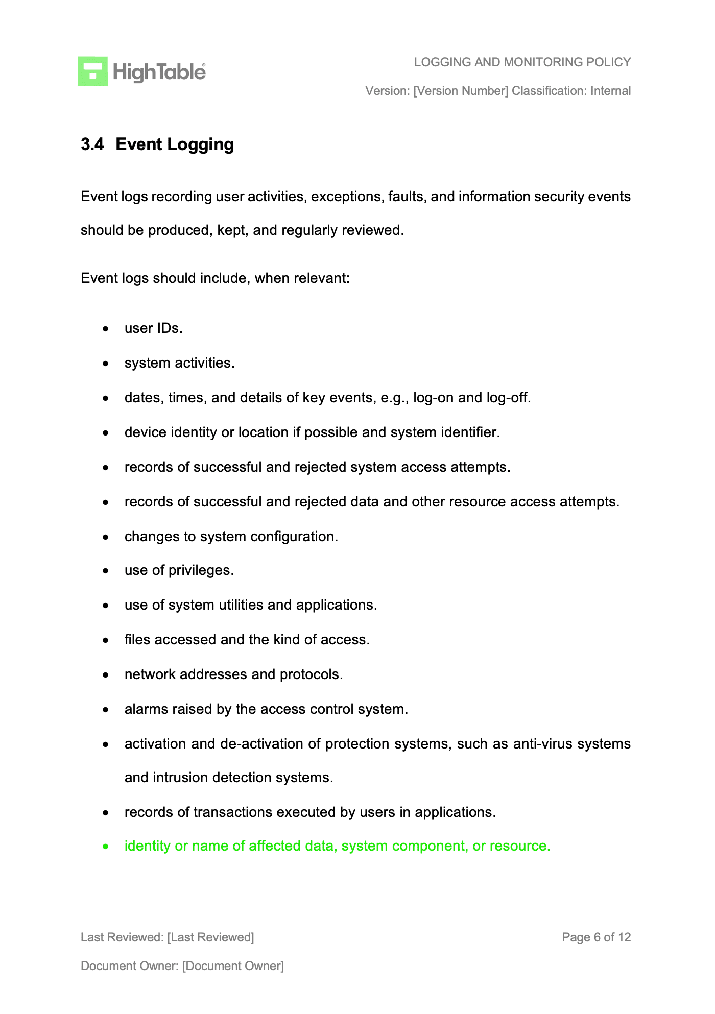 iso-27001-logging-and-monitoring-policy-template