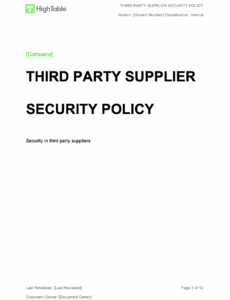 iso-27001-supplier-security-policy-template