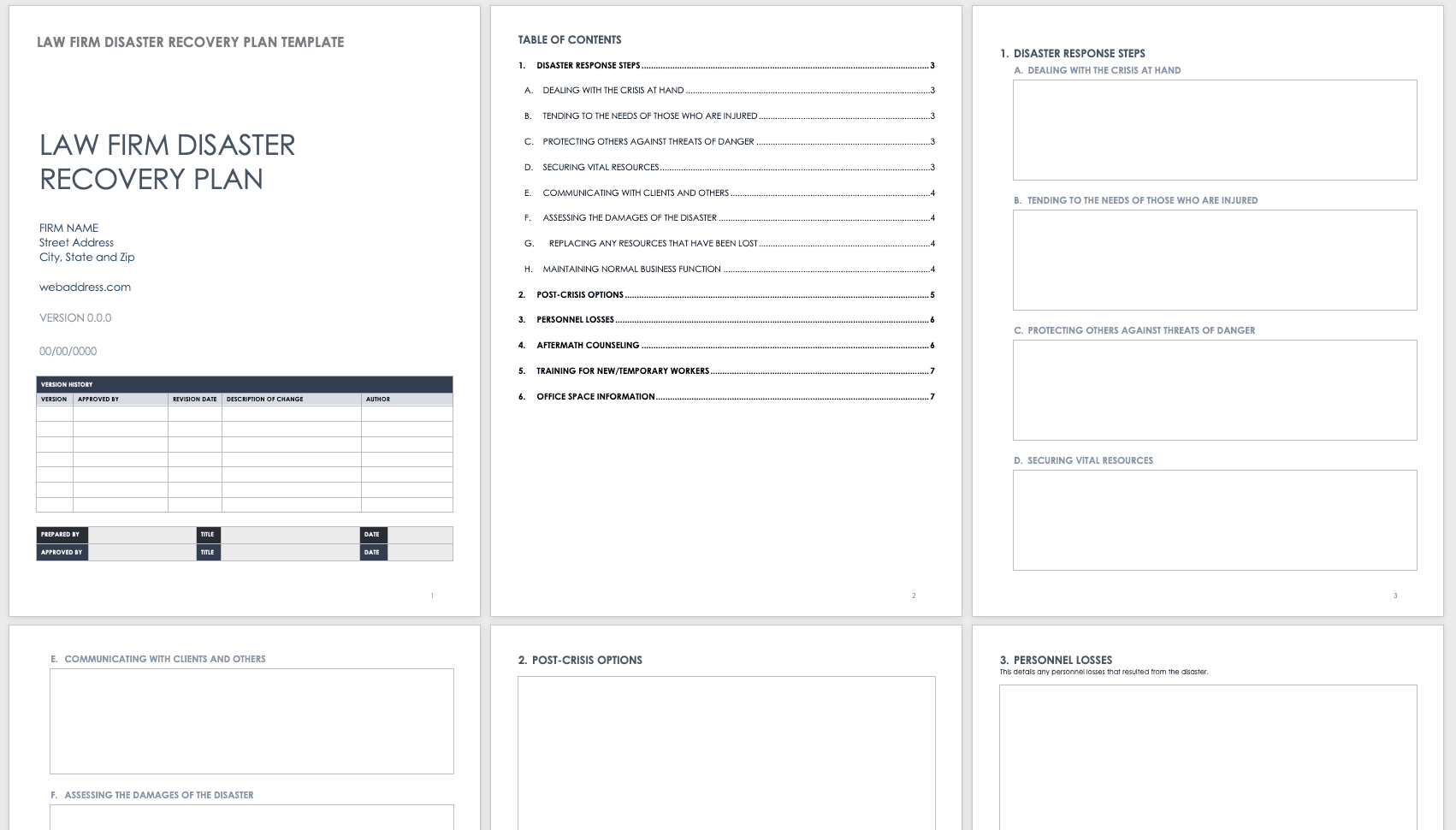 it-disaster-recovery-policy-template