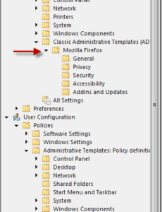 mozilla-firefox-group-policy-template