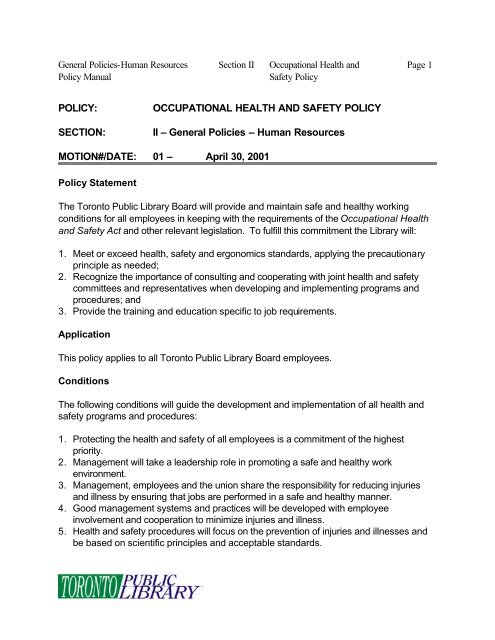 occupational-health-and-safety-policy-template-ontario