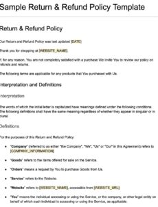 online-store-refund-policy-template