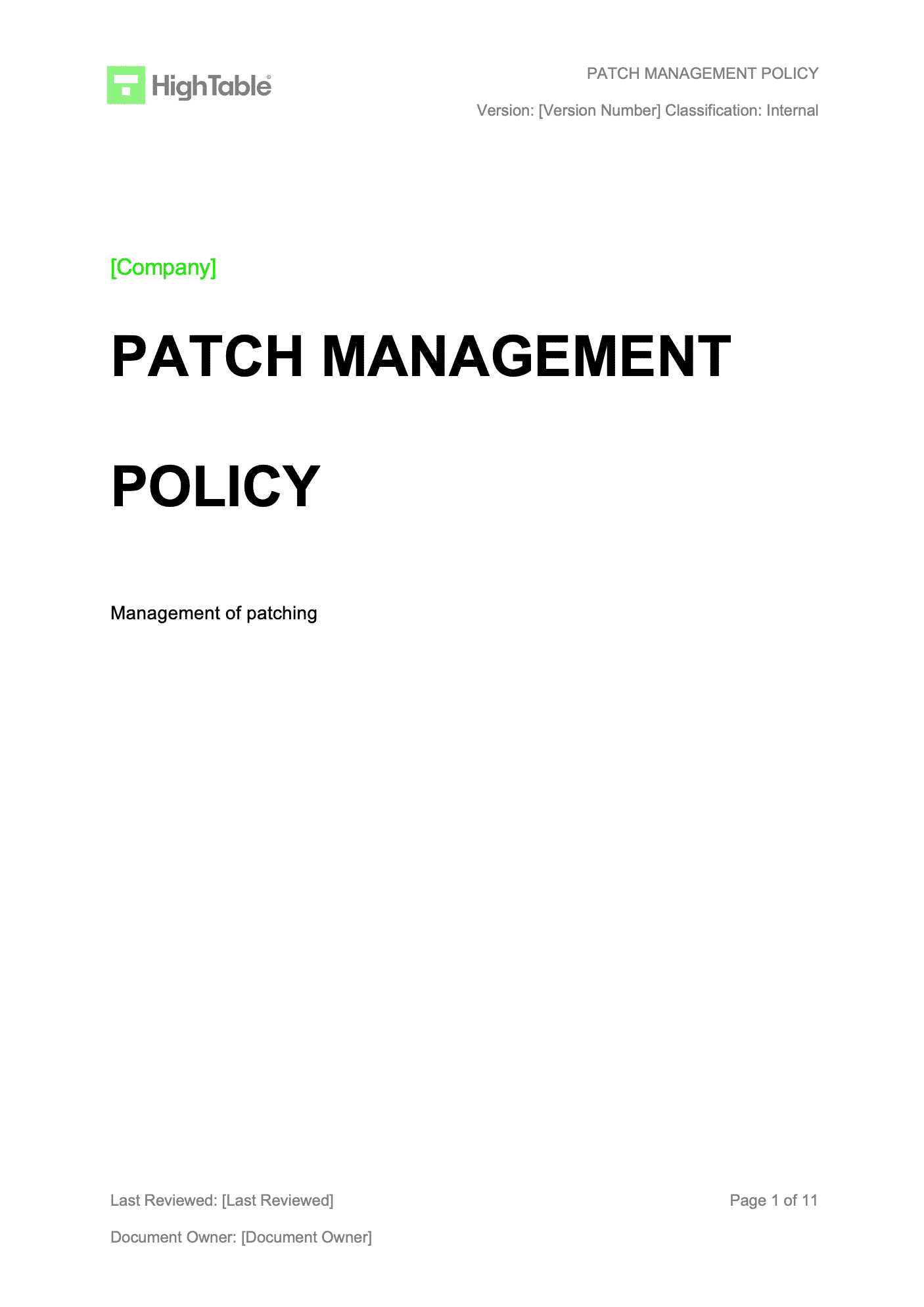 patch-management-policy-template-pdf