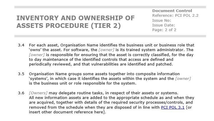 pci-information-security-policy-template