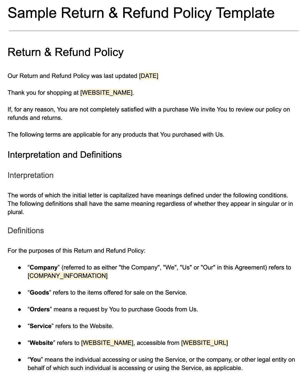 return-and-exchange-policy-template