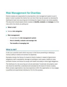risk-management-policy-template-for-charities