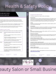 salon-health-and-safety-policy-template