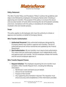 sample-wire-transfer-policy-template