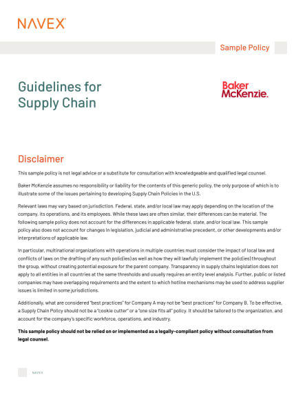 supply-chain-management-policy-template
