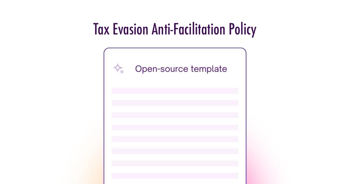tax-evasion-policy-template-uk