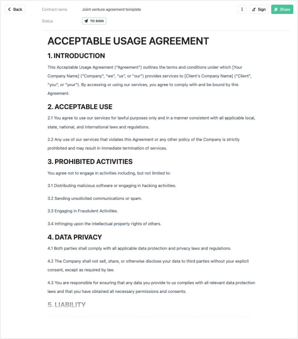 website-acceptable-use-policy-template