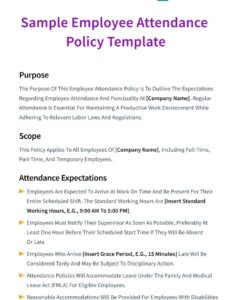 workplace-employee-attendance-policy-template