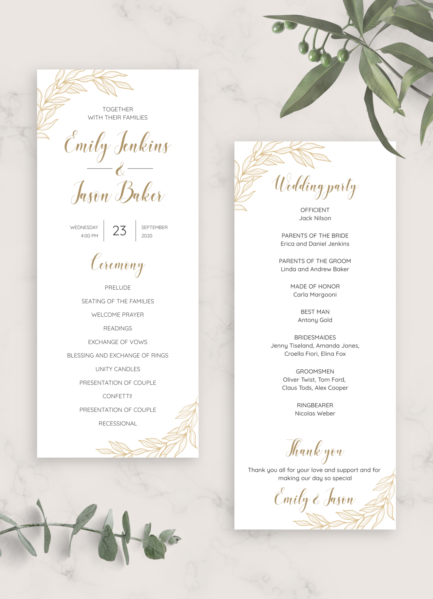 1-page-wedding-program-template