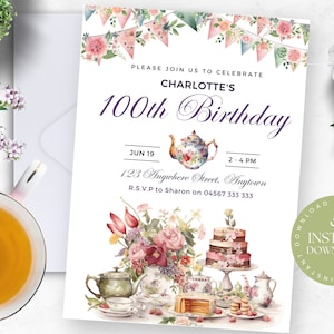 100th-birthday-celebration-program-template