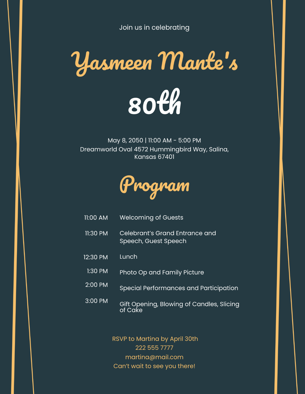 80th-birthday-party-program-template