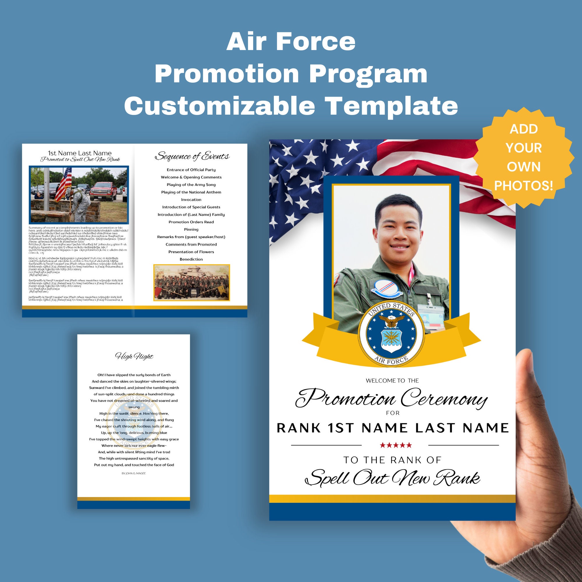 air-force-promotion-ceremony-program-template
