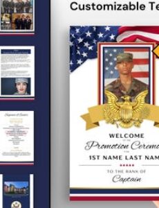 army-signal-ceremony-program-template