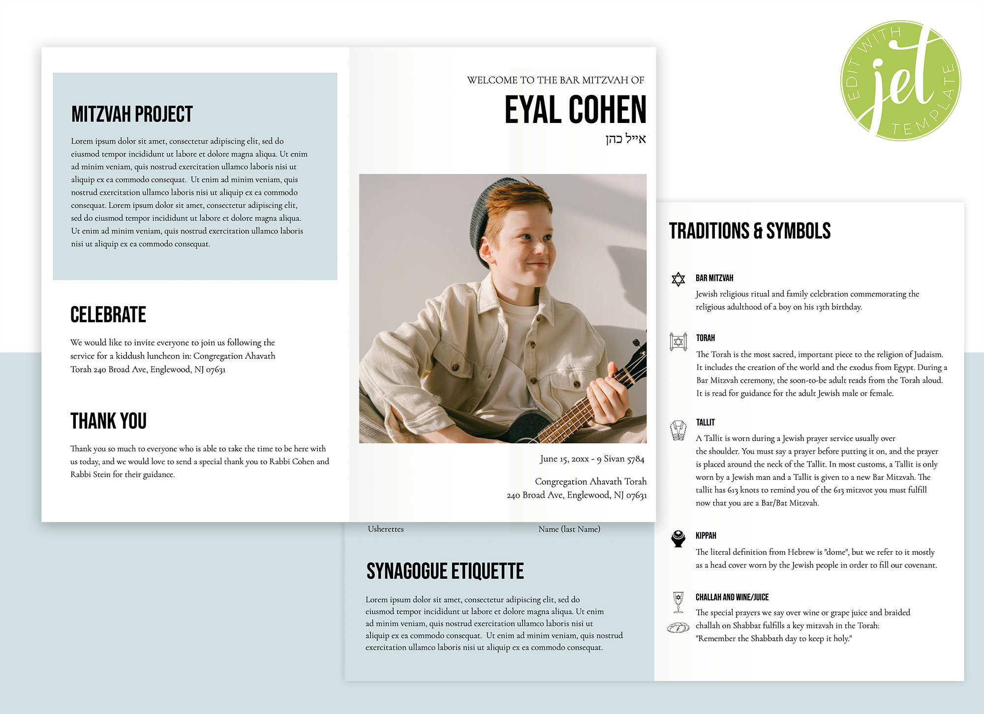 bar-mitzvah-program-booklet-template