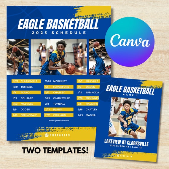 basketball-game-day-program-template