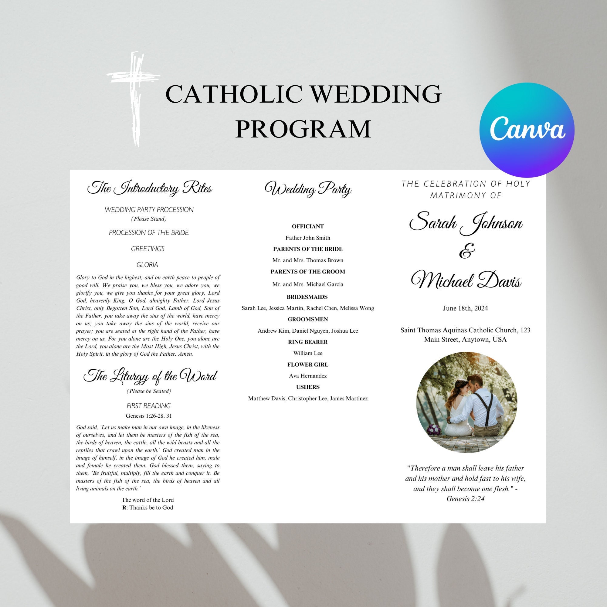 canva-catholic-wedding-program-template