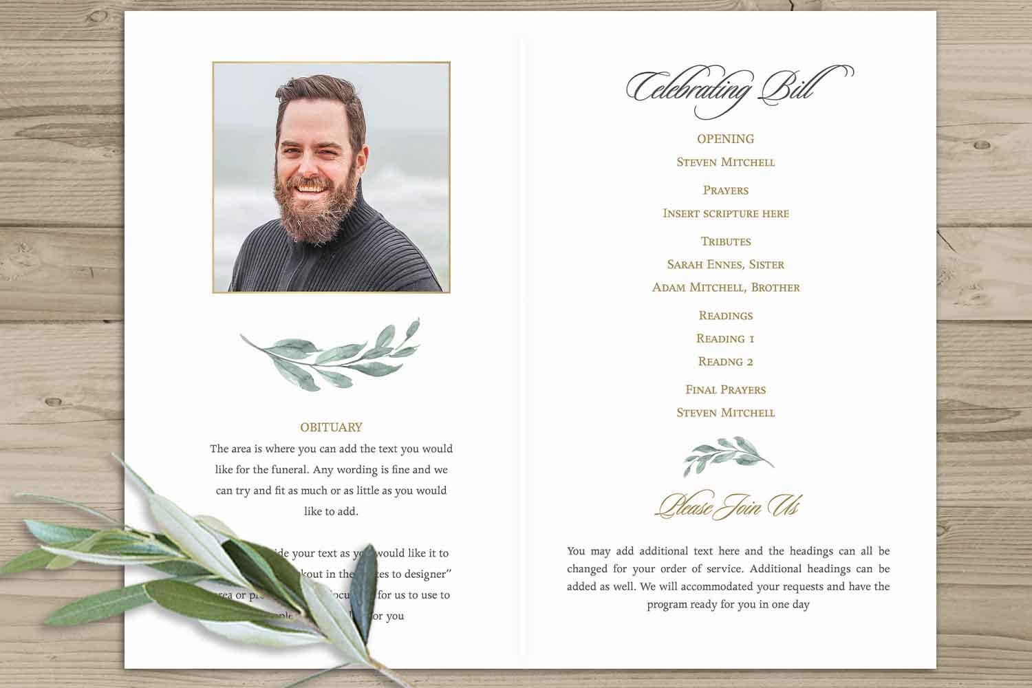 celebration-of-life-service-program-template