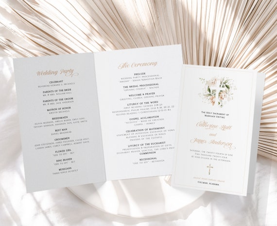 christian-wedding-ceremony-program-template