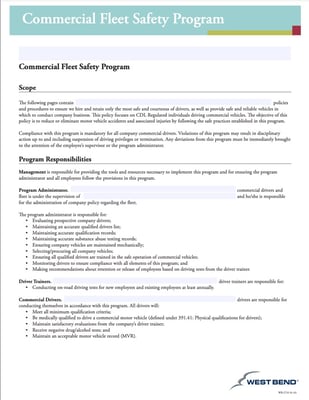 commercial-fleet-safety-program-template