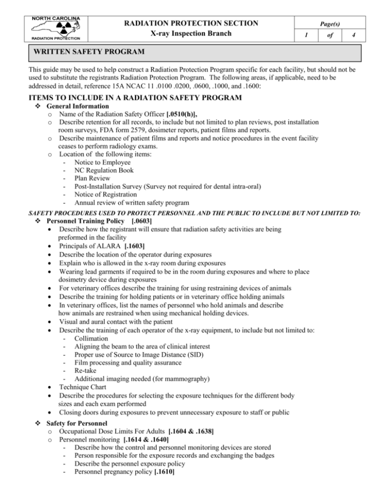 dental-radiation-protection-program-template