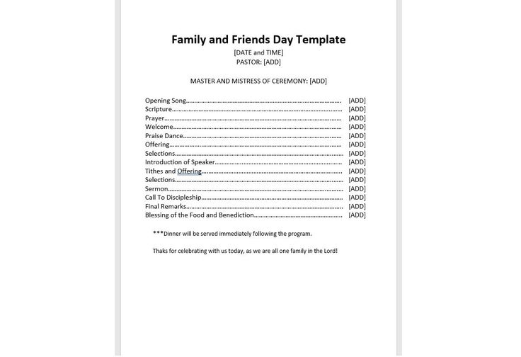 family-and-friends-day-program-template
